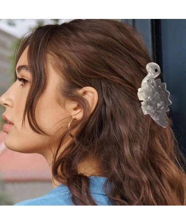 Sirseon Animal Hair Clips | Cartoon Acrylic Hair Jaw Clamps | Fashionable Creative Acrylic Hair Accessories For Toddler Kids Children Daily Use Ankylosaurus - Buy Online on GoSupps.com