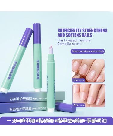 Stylo Poussoir Huile Pour Cuticules 2 En 1 Avec Pointe En C ramique De Pr cision 6 G Stylo Huile Pour Ongles Portable Fortifiant Hydratant Pour Ongles Doux Pour Manucure De Qualit Salon - Buy Online on GoSupps.com