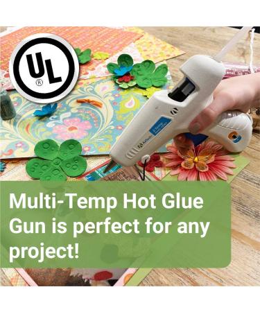 AdTech 0453 2-Temp Dual Temperature Hot Glue Gun Full Size  White - Buy Online on GoSupps.com