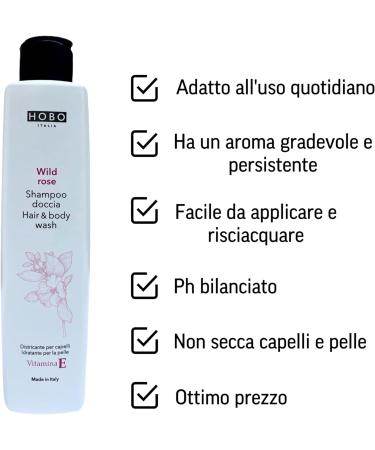  ARMLAZER Shampooing douche Hair & Body Wash (Wild Rose) - Buy Online on GoSupps.com