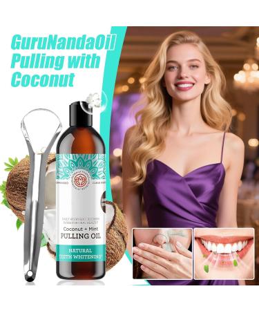Mouthwash for Adults - Bad Mouthwash with Tongue Scraper | 236ml Natural Oral Care for Family Friends Men Women - Buy Online on GoSupps.com