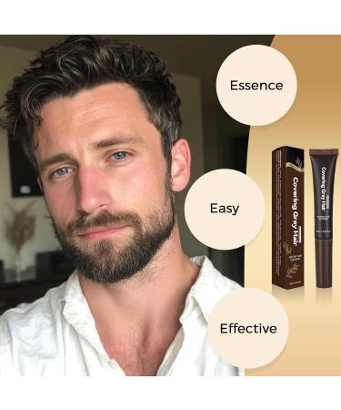 Crayon de coloration pour cheveux gris pour femmes et hommes crayon de retouche base d'extraits naturels de plantes pour tous les types de cheveux facile appliquer imperm able et r sistant la Noir - Buy Online on GoSupps.com
