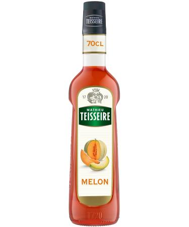 Melon syrup Mathieu Teisseire for drinks sodas cocktails with or without alcohol milkshakes smoothies 70cl bottle