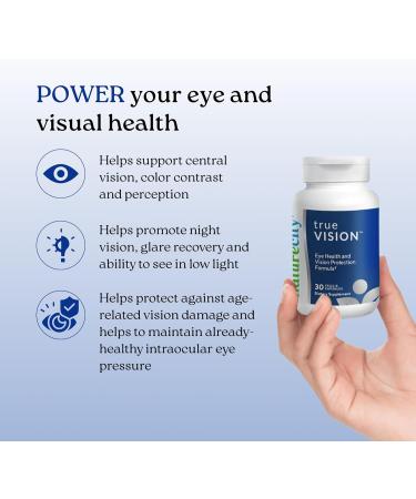 NatureCity True-Vision Eye Health Supplement - Plant-Based Lutein and Zeaxanthin with High Potency Saffron 20mg - Blue Light Protection Support Central and Night Vision (60 Veggie Capsules) 1 Count (Pack of 60) - Buy Online on GoSupps.com
