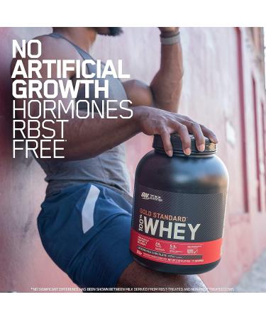 Buy Optimum Nutrition 100% Whey Gold Standard Chocolate 2.27 kg - Premium Protein Powder for International Shipping - Buy Online on GoSupps.com