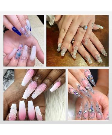 10400pcs 1.2mm Mini Rhinestones for Nail & Phone Art Decoration (AB Clear) - Buy Online on GoSupps.com