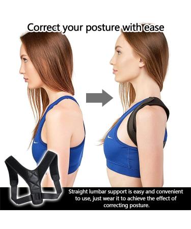 Back Straight Correction Belt - Posture Support for Kyphosis Pain Relief for Neck & Shoulders - International Shipping Available - Buy Online on GoSupps.com
