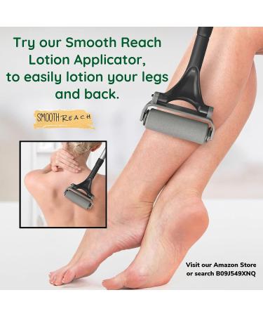Smooth Reach Long Razor Extension Handle for Easy Leg, Back and Pregnancy Shaving - Ideal for Women and Men with Limited Mobility - Works with All Blade Razors - Buy Online on GoSupps.com