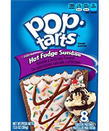 PopTarts Frosted Hot Fudge Sundae Toaster Pastries 8 Ct - Buy Online on GoSupps.com