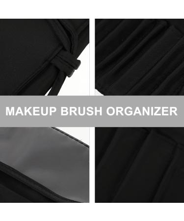 Beaupretty Makeup Brush Roller Case - Nylon Makeup Brush Organizer & Travel Pouch - 53x2cm Black - Buy Online on GoSupps.com
