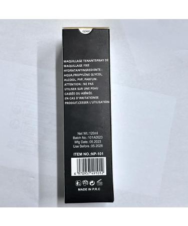 Makeup Setting Spray Facial Spray Lightweight Makeup Setting Moisturizes Skin Creates a Bright Look 4 oz. (White) - Buy Online on GoSupps.com