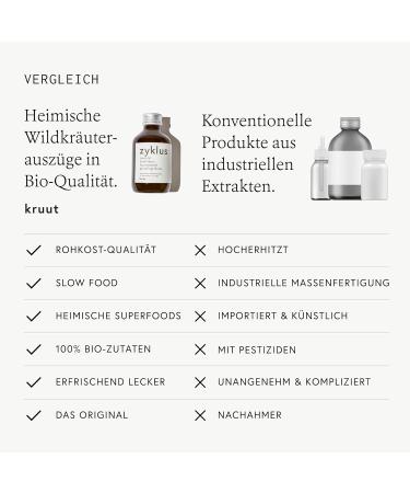 Kruut-Cycle Organic Herbal Extract 150ml | Female Balance Oxymel | Elixir of Lavender Women's Mantle & Hemp with Raw Honey & Apple Cider Vinegar | International Shipping Available - Buy Online on GoSupps.com