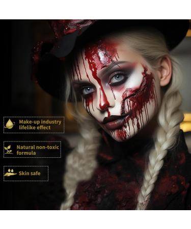 Buy Halloween Coagulated Blood Gel - 20g Fake Blood for SFX Makeup Wounds & Cosplay - Fast International Shipping - Buy Online on GoSupps.com