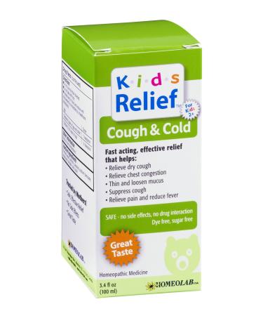 Kids Relief Cough & Cold Syrup - 3.4 fl oz ( Multi-Pack)