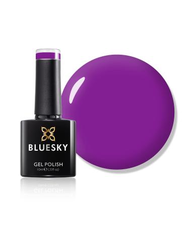 Bluesky Gel Nail Polish SS22 Summer 2022 My Runaway! - SS2223 Purple Bright Long Lasting Chip Resistant 10ml (Requires Drying Under UV or LED Lamp)