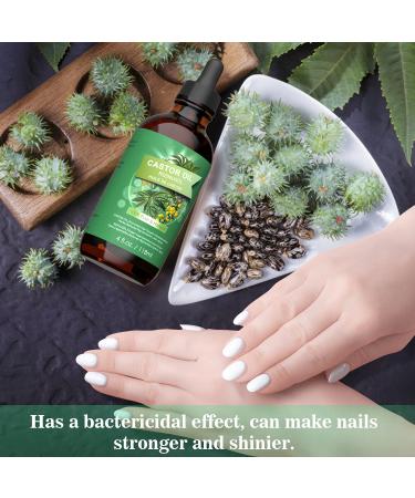 Premium 100% Pure Cold-Pressed Castor Oil 118ml - Eyelash & Eyebrow Growth Beard & Hair Stimulator Vegan & GMO-Free - Buy Online on GoSupps.com