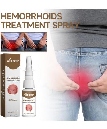 Natural Herbal Hemorrhoid Spray Hemorrhoid Relief Spray 30ml Hemorrhoid Itching Relief Spray Relieves Swelling and Hemorrhoid Discomfort (5pc) - Buy Online on GoSupps.com