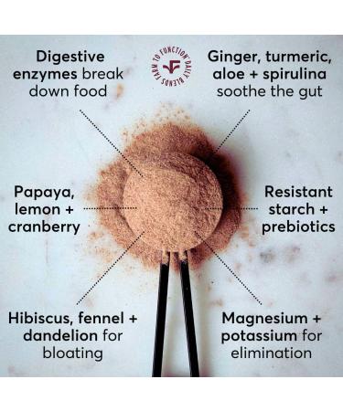 Farmana Debloating and Daily Digestion Drink Mix Anti-Bloating and Gut Health Supplement with Digestive Enzymes Prebiotics and Organic Superfoods Detox and Debloat - Pineapple Ginger Flavor - Buy Online on GoSupps.com