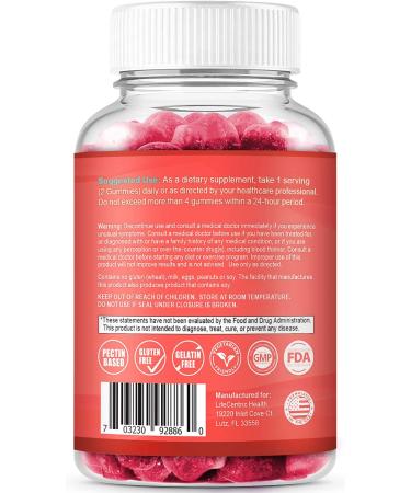 Max Strength Biotin 10000mcg Gummies for Hair Growth | Vegan Supplement for Hair Skin and Nails | Chewable 100 Count for Women Men and Kids - Buy Online on GoSupps.com