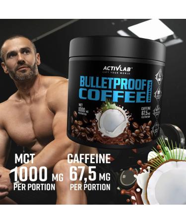 Activlab BULLETPROOF COFFEE DRINK 150g - Strong Coffee with MCT Oil and Coconut Flavor | Ketogenic Diet - Buy Online on GoSupps.com