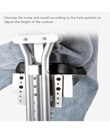 Adjustable Folding Crutches Holder Set for Walking Arm Crutches - Universal Underarm Double Padded Forearm Handle Crutch (2 Unit Pack-Universal) Star of Light Large - Buy Online on GoSupps.com