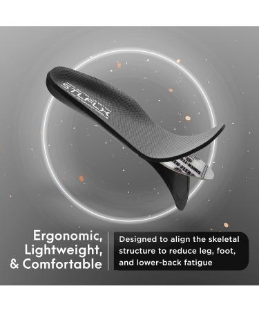 STLFLX Non-Metallic SoleGUARDZ Puncture Resistant Insole | Large Size for Men 9-10 US and Women 10-11 US | Ideal for Regular Shoes, Work Boots, and Safety Footwear - Buy Online on GoSupps.com