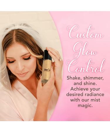 StansOut Beauty Co Bridal Glow Setting Spray | Long-Lasting Dewy Face Mist for Makeup Finish | Illuminating & Perfect for Mature Skin - 120ml - Buy Online on GoSupps.com