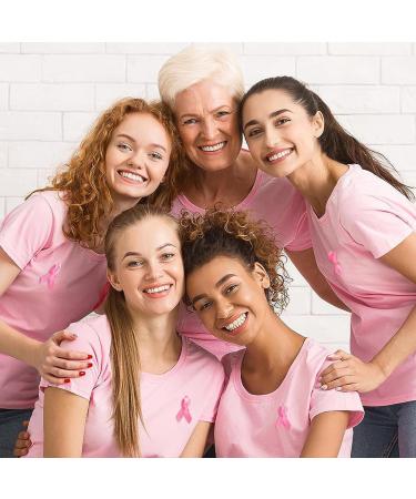 30 Pieces Pink Ribbon Pins Pink Satin Awareness Ribbons with Safety Pins for Breast Cancer Awearness Day Caring for Breast Cancer Charity Event Survivor Campaign Party Favors Supplies - Buy Online on GoSupps.com