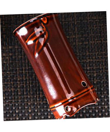 Frcolor Ceramic Moxibustion Pot - Ergonomic Moxa Stick Holder & Portable Moxa Burner for Health & Massage - Buy Online on GoSupps.com