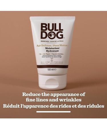 Bulldog Skincare Age Defense Moisturizer for Men Nourishing Lotion 100mL - Buy Online on GoSupps.com
