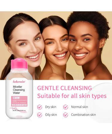 NICEFACE All-in-One Micellar Cleansing Water | Hydrating Facial Cleanser & Makeup Remover for Sensitive Skin | Vegan & Cruelty-Free | 100ml - International Shipping Available - Buy Online on GoSupps.com