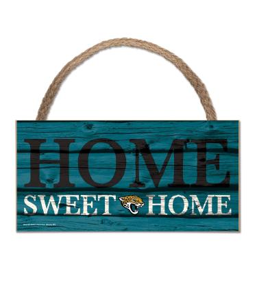 Wincraft NFL wooden sign Jacksonville Jaguars wooden sign Wood Slogan Home Sweet Home