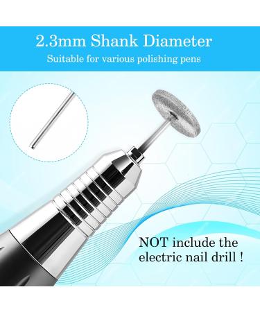Jeffdad 3-Piece Nail Miller Bits Set | Professional Electric Foot File & Hard Skin Remover | Gel & Acrylic Nail Grinder | Precision Milling Cutter - 3.1 x 2 x 2 cm - Buy Online on GoSupps.com