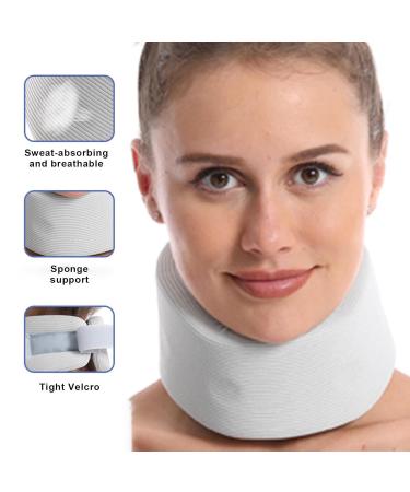 Frifer Adjustable Neck Bandage - Breathable Neck Support for Men Women & Teens | Office Supplies for Neck Protection & Comfort - Buy Online on GoSupps.com
