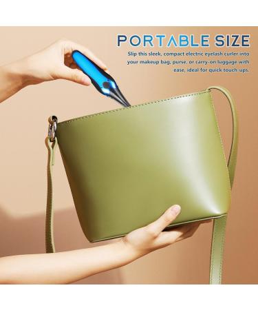 TOVINANNA Electric Eyelash 2 in 1Curler Heated Eyelash Curlers | Portable Makeup Electric Eye Lash Curling | Natural Curling 3 Temperature Modes | USB Fast Heating & Long Lasting - Buy Online on GoSupps.com