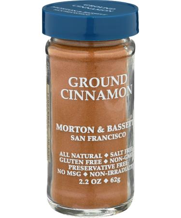 Morton & Bassett Ground Cinnamon - 2.2 oz Jar | Premium Quality Spice - Buy Online on GoSupps.com