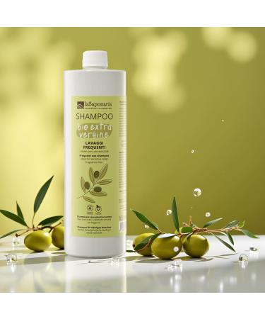  La Saponaria Extra Virgin Shampoo 1 Litre - Buy Online on GoSupps.com