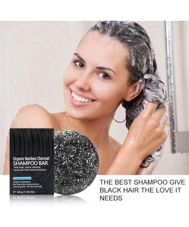  Mikabila Polygonum Multiflorum Darkening Shampoo for Shiny Revitalizing Gray Hair Anti-Hair Loss Natural Soap for Gray Hair - Buy Online on GoSupps.com