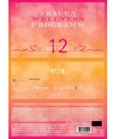 Hallingers Women's Wellness Program - 12 Salz Gift Set with Totes | Ideal Mother s Day & Father's Day Gift | Celebrate New Beginnings & Self-Care - Buy Online on GoSupps.com
