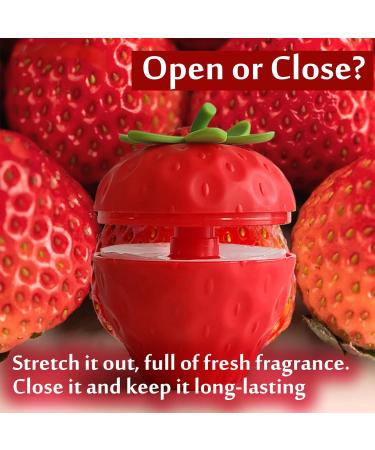 Solid Balm Solid Perfume 3D Strawberry Lemon Pear Apple Shaped Aromatherapy Portable Pocket Balm Perfume Perfect for Travel Use Natural Fragrance Parfum for Men and Women (4.2 Oz Strawberry) 4.2 Ounce (Pack of 1) Strawberry - Buy Online on GoSupps.com