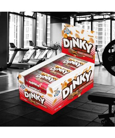 Muscle Moose Dinky Protein Bar 12x35g Peanut Chocolate - Buy Online on GoSupps.com