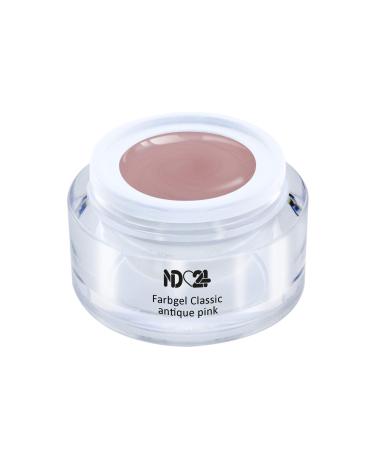Uv Led Color Gel - Gel Classic Antique Pink - Pink Color - Studio Quality - Made in Germany - 5ml