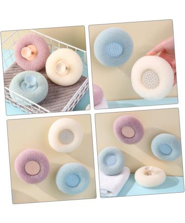 Shop Healeved 3pcs Scrubber Bath Sponge & Loofah for Women - Perfect Exfoliating Shower Balls & Puffs for a Revitalizing Bath Experience - Buy Online on GoSupps.com
