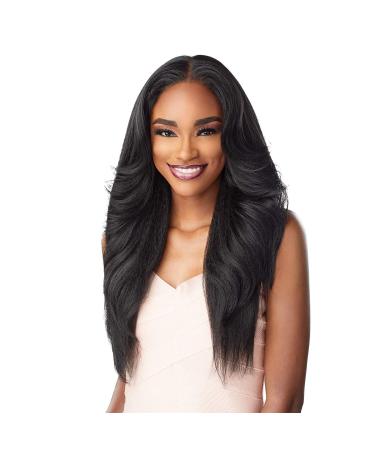 Sensationnel WHAT LACE 13x6 Wigs - Cloud 9 Synthetic Hair Hand Tied Natural Preplucked Hairline Illusion Lace Frontal Lacewig -Whatlace DASHA (1B) - Buy Online on GoSupps.com