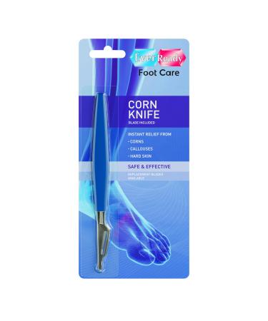 Ever Ready Corn & Callus Trimmer - Instant Relief from Corns | Removes Dry Hard & Cracked Skin | Home Pedicure Treatment for Footcare - Buy Online on GoSupps.com