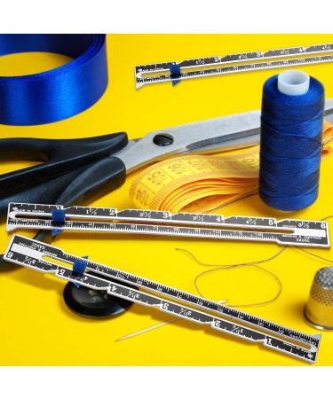Stainless Steel Sliding Gauge Sewing Measuring Tool for Quilting, Knitting, and Crafting - Beginner's Essential - Buy Online on GoSupps.com