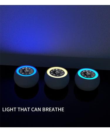 2-in-1 White Noise Machine Baby with Night Light | 32 Soothing Sounds | USB Rechargeable | Perfect for Adults & Kids | Sleep Sound Machine for Sleeping, Travel, Office - Buy Online on GoSupps.com
