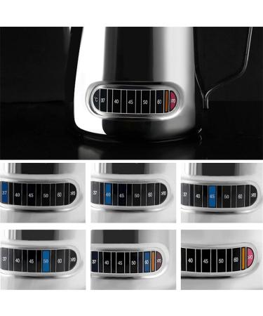 Luckxing 3-Piece Thermometer Sticker Set - Digital Temperature Strips for Aquariums & Coffee Cups - Accurate Celsius Temperature Measurement - Buy Online on GoSupps.com