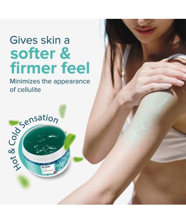 LIVEWELLGARDEN Burn Fit Anti Cellulite Body Gel - Lightweight Pre Workout Skin Firming Gel - Belly Reducer - 8.5 Oz - Buy Online on GoSupps.com