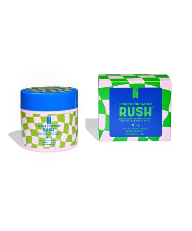 Clear Complexion Pads - Higher Education RUSH 2% Salicylic Acid for Oily & Combination Skin | 60 Exfoliating Acne Treatment Pads - Buy Online on GoSupps.com